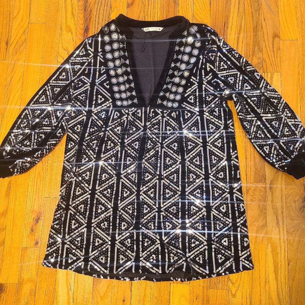 Zara SequinnDress